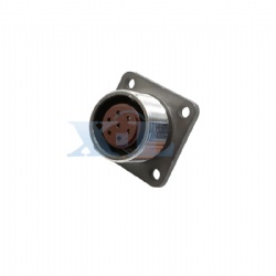 2RM-18 Series 7 Pin Female Panel Flange Receptacle