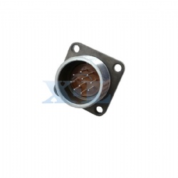 2RM-22 Series 10 Pin Male Panel Flange Receptacle