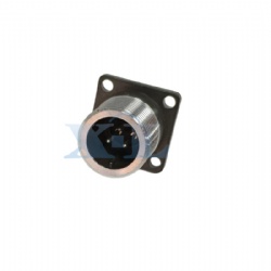 XLP16 3 Pin Male Flange Panel Receptacle
