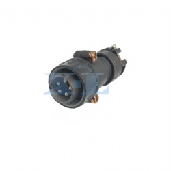 XLP20 5 Pin Male Cable Plug Unshielded