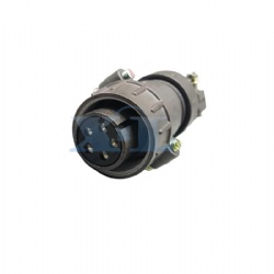 XLP20 5 Pin Female Cable Plug Unshielded