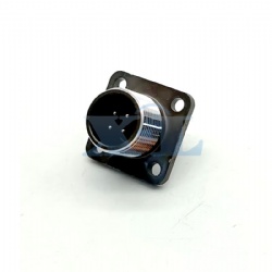 2RM-14 Series 4 Pin Male Panel Flange Receptacle