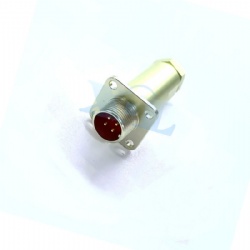 PCTB Series 4Pin Male Panel Flange Receptacle with Tail Cover Thread