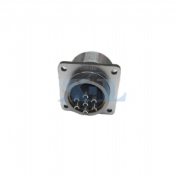 XLP28 7 Pin Female Flange Panel Receptacle